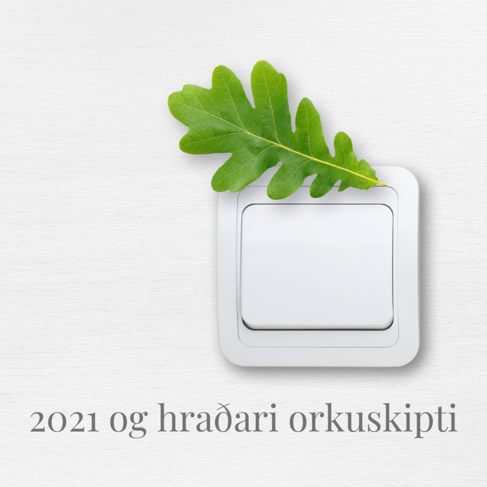 2021 og hraðari orkuskipti